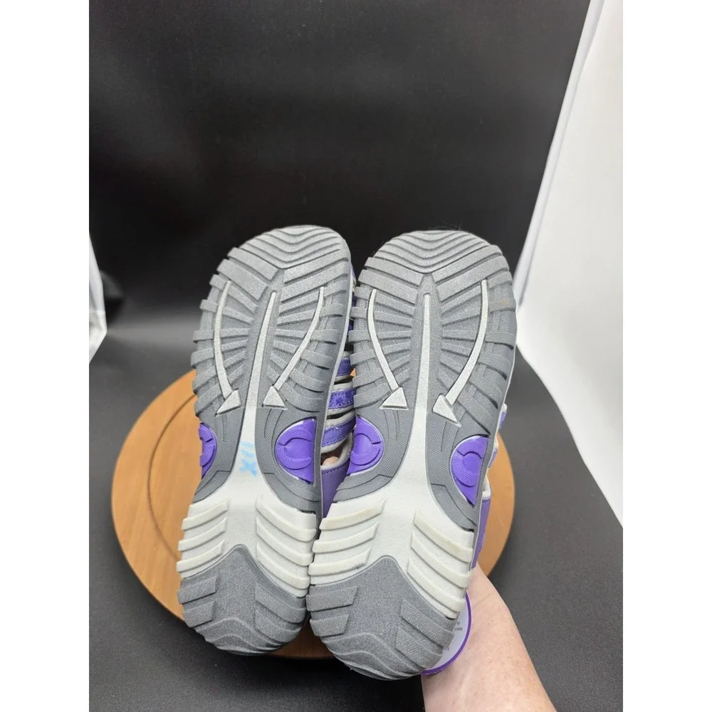 Animal Rescue Site Womens Size 9‎ Purple Paw Print Water Sandals - Picture 7 of 7